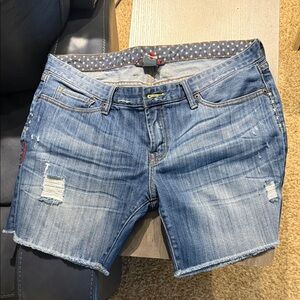 Blue Denim Women's Shorts